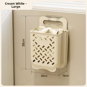 Wall Mount Foldable Large Capacity Laundry Basket