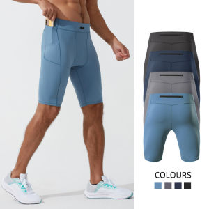 Sport Shorts Quick Dry Pants Man Sportswear Compression Wear Jogging Fitness