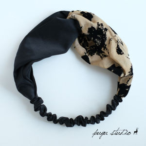 Original Design Wide Edge Crossed Elastic Hairband Photography Accessory Headwear Fresh out Freshly Made Unique Style