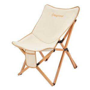 Kingcamp | Folding Wooden Butterfly Chair For Outdoors
