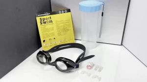 Kính bơi cao cấp OBAOLAY lắp được mắt cận viễn loạn thị theo yêu cầu chống UV chống bám hơi nước - [Tặng kèm hộp đựng bịt tai bịt mũi]