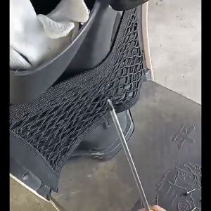 High-Capacity Motorcycle Cargo Net for Suzuki/Gazg/Honda/Motoposh - Universal Mesh Storage Bag 36x20cm