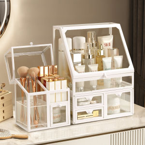 SG EmmAmy® Makeup Organizer Cosmetic Organiser Large Capacity For Skincare Products Stackable Storage Box