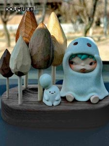 Funny Wood Essential Oil Fragrance Wooden Essential Oil Diffuser Box Handmade Decorative Wooden Base Coaster New Design