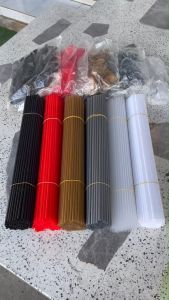 ก้านลูกโป่งยาว 40 CM (ราคาส่ง) พร้อมจุก สีแดง/สีดำ/สีเงิน/สีทอง