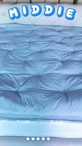 Thames ที่นอนท็อปเปอร์ รุ่น Middle หนา 6 นิ้ว ใยขนห่านเทียม4ชั้นหนานุ่ม ผ้าคัตตอล 100% นุ่มไม่ระคายเคือง