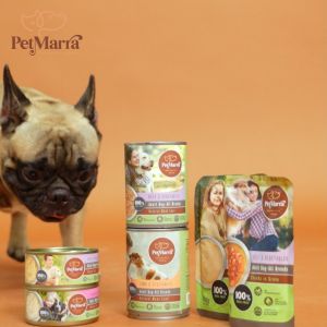 PetMarra Choice Cuts Adult Dog Wet Food Can Chicken and Vegetables Flavor 170g BUNDLE OF 12 dogs pet foods