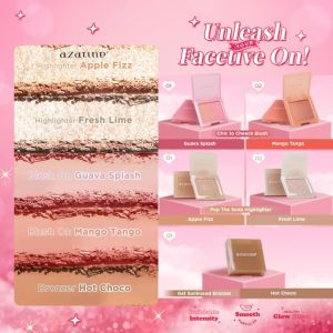 Azarine x Red Velvet Get Sunkissed Bronzer Powder Contour 5.2gr