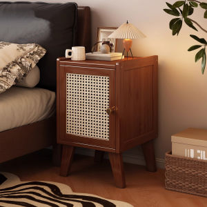Modern Minimalist Nightstand Small Size Bedroom Home Use Simple Storage Rack Luxury Sensation Multi-Function Bedside Cabinet