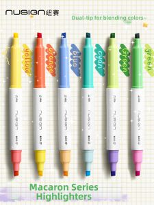 deli | Pastel Highlighter Dual Tip Blendable Multiple Colors
