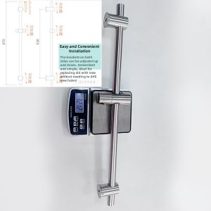 Adjustable 304 Stainless Steel Shower Head Bracket