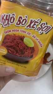 KHÔ BÒ XÉ SỢI CAO CẤP – DAI NGON ĐẬM VỊ TỰ NHIÊN HŨ 500G