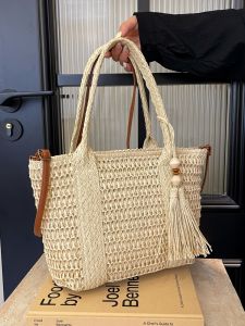 กระเป๋าถือผ้าไนลอนสไตล์ฤดูร้อนสำหรับผู้หญิง กระเป๋าถือทรงสี่เหลี่ยมขนาดใหญ่แบบลำลอง กระเป๋าสะพายไหล่แบบหนังสัตว์ กระเป๋าถือแบบลำลอง