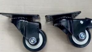 BỘ 4 BÁNH XE ĐEN VIỀN TRẮNG 4CM 5CM 6CM 7.5CM LOẠI CỰC TỐT
