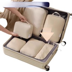 Travel Compression Bag Waterproof down Jacket Underwear Storage Bag Portable Luggage Organizer for 24-26 Inch Suitcase