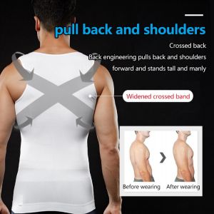 Mens Slimming Body Shaper Vest