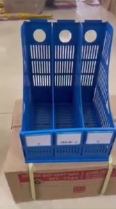 Kệ đựng tài liệu để bàn văn phòng phẩm - 3 ngăn - 1 cái - kệ đựng tài liệu giá rẻ - MIYABI STORE
