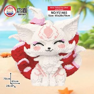 High Difficulty Adult Version Fox Theme Building Block Toy