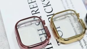 TPU Full Cover for iWatch Ultra Case 49mm 42mm 44mm 40mm 38mm Screen Protector iWatch series s8 7 6 5 4 3 SE cases 45/41mm