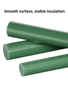 Water Green Epoxy Resin Rod G10 Glass Fiber Insulation Electric Wood Rod Processed Epox Glass Fiber Rod Customization Supported