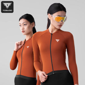 TOSUOD Sun Protection Cycling Jersey Soft Comfortable Breathable Compression Garment Woman Cycling Jersey Bicycle Sports Coat