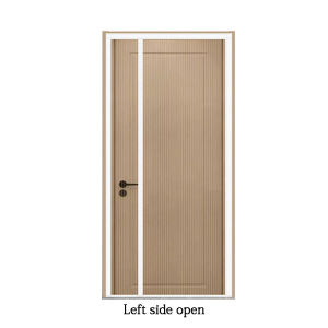 White side opening mosquito proof door curtain magnetic suction design invisible mosquito proof no drilling installation