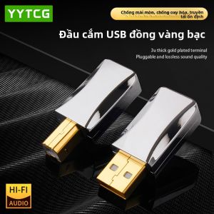 YYTCG | Đầu nối USB mạ vàng DAC Chuyển đổi Âm thanh