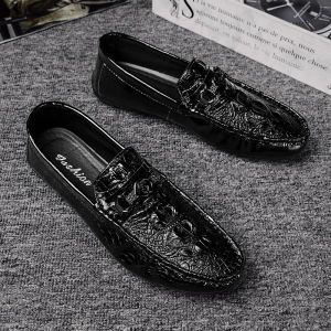 รองเท้าผู้ชาย รองเท้าลำลองระบายอากาศได้ดี รองเท้าหนังแบบสวมสบาย รองเท้าลำลองสำหรับฤดูหนาว รองเท้าผู้ชายแบบสวมสบาย