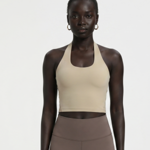 Naked Feel Sports Neck-Hooked Bra with Fixed Pads Mid-Intensity