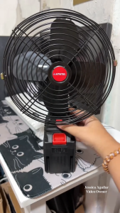 FINNA 8 INCH Lithium Battery Cordless Electric Fan Rechargeable Ultra Long Endurance Portable Table Fan for Dormitory Outdoor Camping