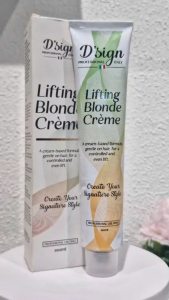 Dsign Professional Italy Lifting Blonde Creme 100ml Cream-based formula Gentle on hair