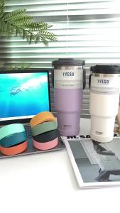 TYESO Anti Slip Bottle Cover Universal Silicone Anti Slip Bottom 71-77mm Cover Reusable Protective Bottom Cover Mug Accessories