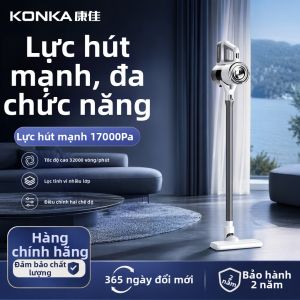 KONKA | Máy hút bụi lực hút mạnh vận hành êm tích hợp hút bụi và lau sàn