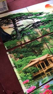 Tranh gạch men 3d ốp tường ngoài trời - 944XP