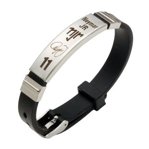 yumei | Lionel Messi Cristiano Ronaldo Neymar Football Star Stainless Steel Silicone Bracelet For Men Boy Soccer Accessory Gift