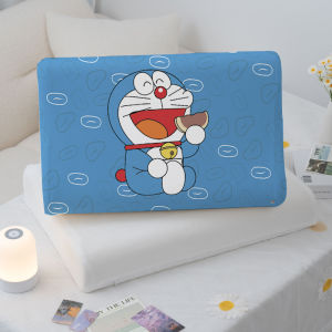 Tấm Lót Gối Cao Su Doraemon Bằng Vải Nhung Sữa Không Phai Màu Thoáng Khí Có Thể Tháo Rời Dùng Cho Mọi Mùa Cho Trẻ Em