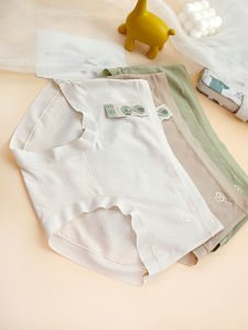 Caitian Fairy Princess Modal ผ้าฝ้าย ผู้หญิง ชุดชั้นในกลาง เอว สูง ยืดได้ พันรอบพอดีสบายไร้รอยต่อ กางเกงบ็อกเซอร์รัดรูป