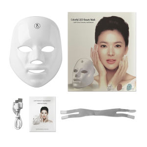 7 Colors Light LED Mask Photon Facial Skin Care Beauty Repair Skin Anti Aging Wrinkle Skin Tightening USB Wireless Led Face Mask