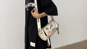 XiXi Crossbody Túi đeo vai thời trang thể thao giản dị Túi hình trụ Thể Thao Túi đeo đi xe