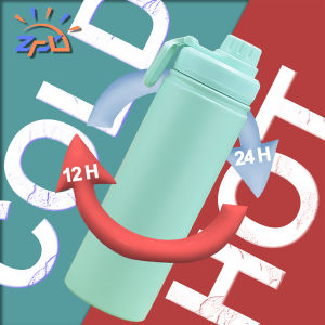 750/1000ML 25oz 32OZ Tumbler Thermos Double Wall Vacuum Insulation Stainless Steel Travel Water Bottle for Hot and Cold BPA Free Design Hot and Cold Portable Outdoor Travel Sports Flask Fitness