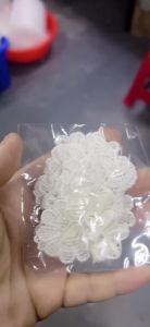 Mixed Vintage White Flower Embroidery Lace Appliqued Sewing Fabric Ribbon Lace Fabric Garment Accessories Decoration 10-50pcs