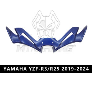 Aerodynamic Winglets Pneumatic Front Fairing Wing Lower Wing Cover Protector Motorcycle Spoiler for Yamaha YZF R3 R25 2019-2024