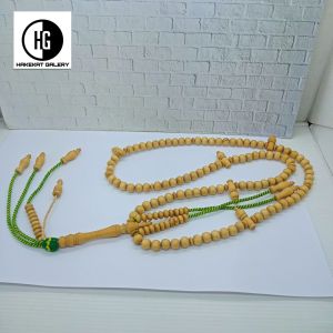 tasbih tijani kayu kemuning gading bulat 8mm h685