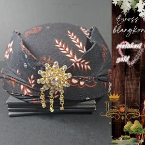 Bros Blangkon Pengantin Pria: Aksesoris Tradisional Untuk Pernikahan