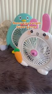Kipas Karakter Welhome 10 Inch: Box Fan 2 Speed