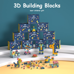 80/88/110/118/128/228 pcs 3D Building Blocks lego DIY bricks snow leaf cube educational kids toy gift mainan kanak kanak