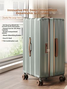 HanRui | Expandable High Capacity Deep Travel Luggage 28 Inches