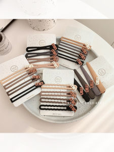 No-Trace Side Hair Clips Womens New 2024 Duckbill Hair Clips Hair Parting Clips Stylish Korean Style Fashion Accessories
