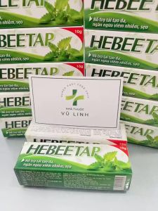 Kem bôi da HEBEETAP hỗ trợ tái tạo da ngăn ngừa viêm nhiễm ngăn ngừa hình thành sẹo (Tuýp 10g)