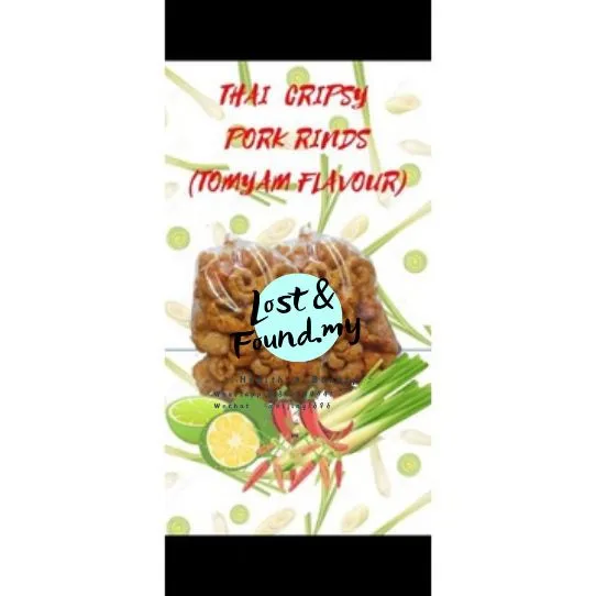 Thai Crispy Pork Rinds / Crispy Fried Pork Skins – Non-Halal / Pork ...